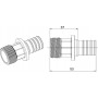 Переходник Rehau Rautitan R 20x1 RX+