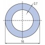 Труба полипропиленовая Ekoplastik PN20 16x2,7 (штанга: 4 м)