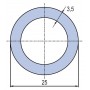 Труба полипропиленовая Ekoplastik PN16 25x3,5 (штанга: 4 м)