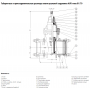 Задвижка AVK клиновая с соединительными муфтами SUPA PLUS DN40/50 PN16